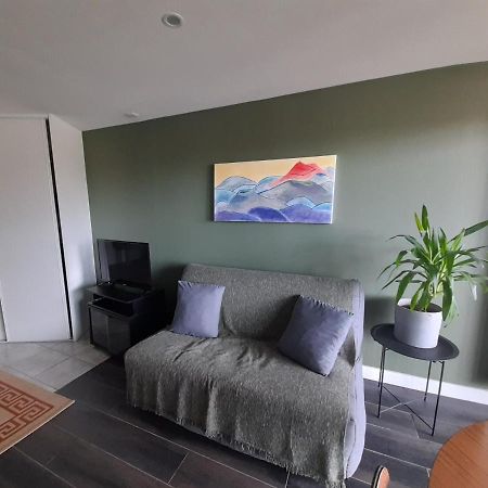 A 5 Mns Du Puy De Dome Avec Vue Imprenable Studio Rez De Jardin 24M2 Neuf A Laschamps Saint-Genes-Champanelle Bagian luar foto